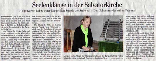 Seelenklänge in der Salvatorkirche